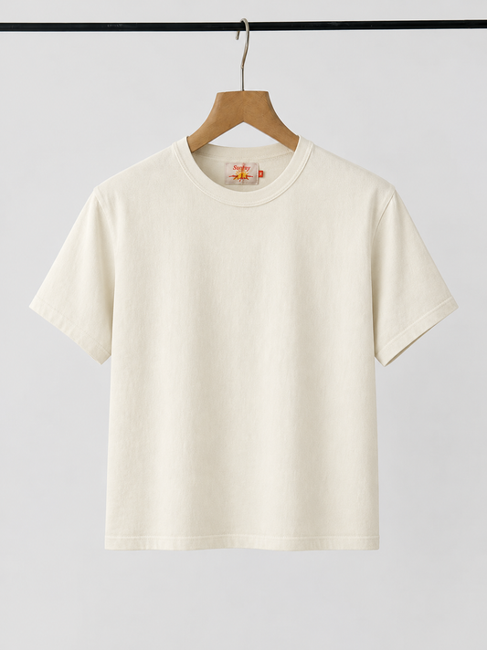 Sunray Hi'aka Short Sleeve T-Shirt - Off-White