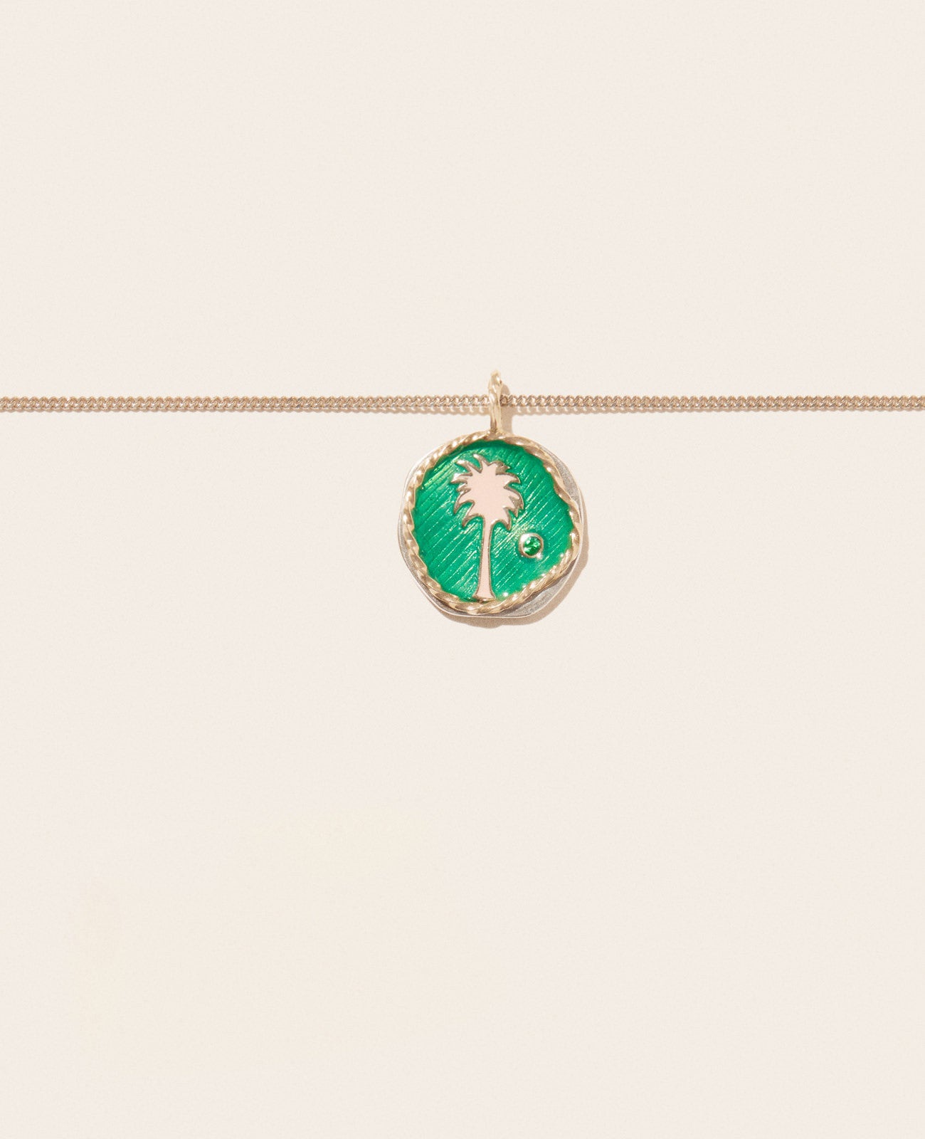 Pascale Monvoisin Faro Pendant - Green