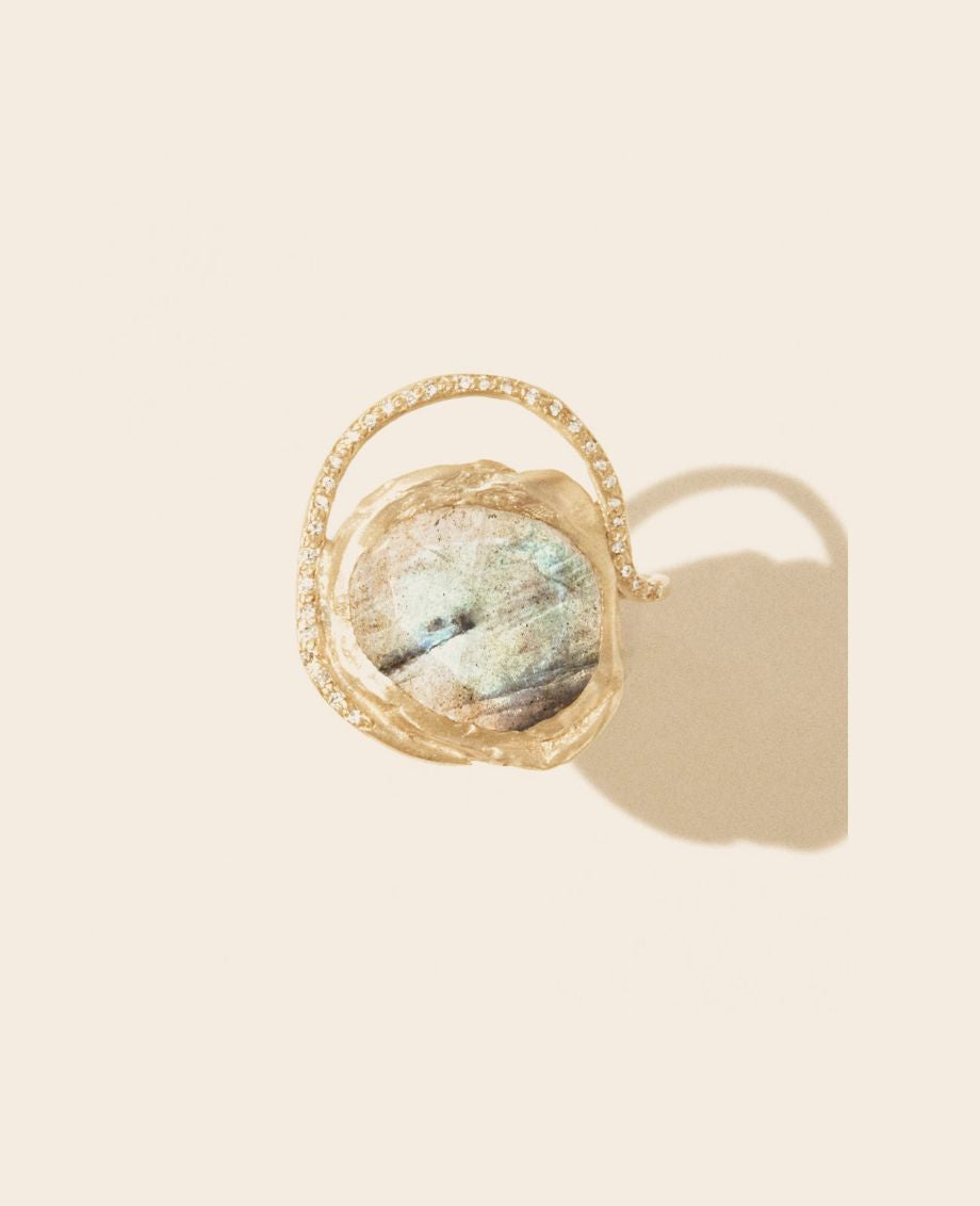 Pascale Movoisin Gaia Ring - Labradorite