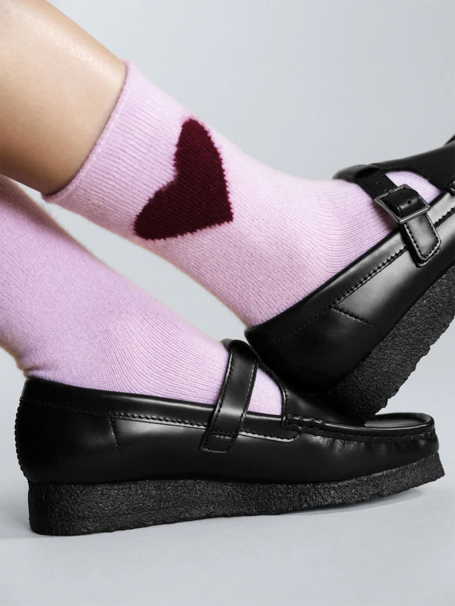 Hansel from Basel Love Cashmere Sock - Orchid