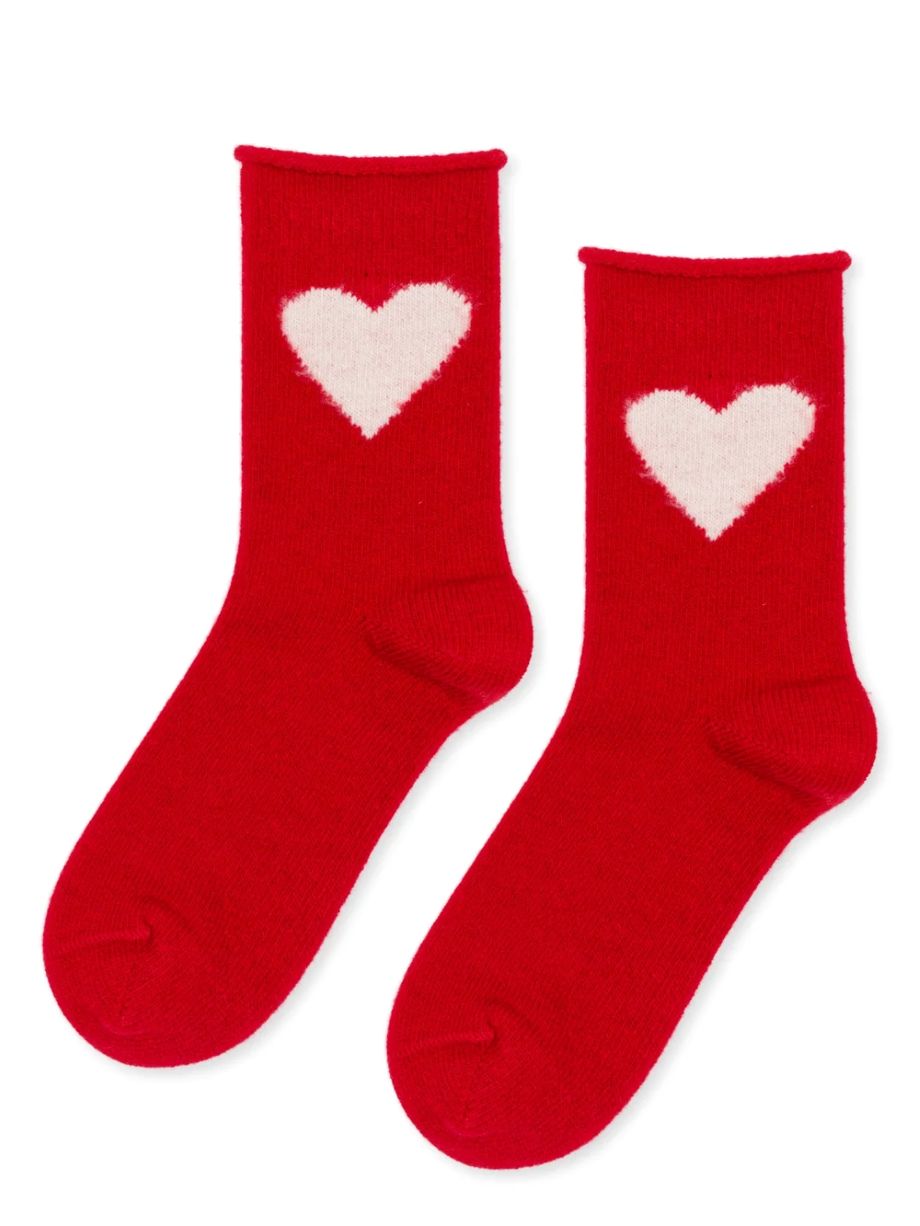 Hansel from Basel Love Cashmere Sock - Red
