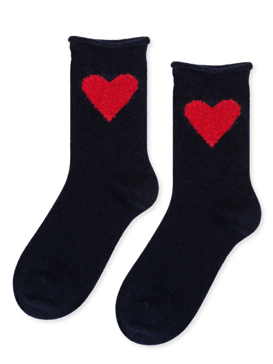 Hansel from Basel Love Cashmere Crew - Navy