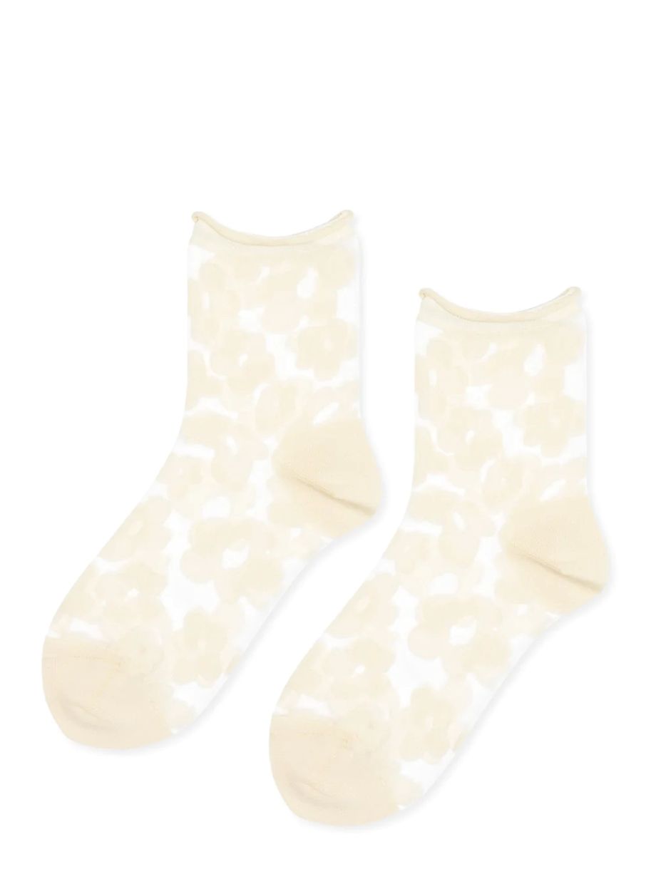 Hansel from Basel Pop Sheer Short Crew - Snow