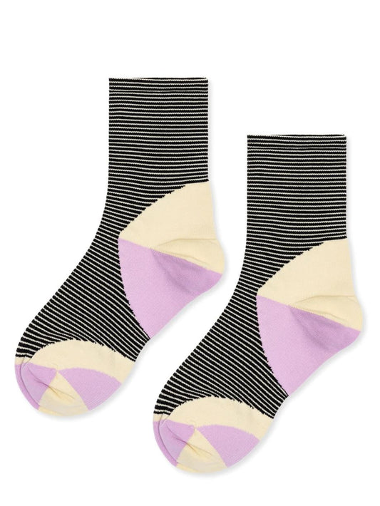 Hansel from Basel Ping Pong Sporty Crew Sock - Black