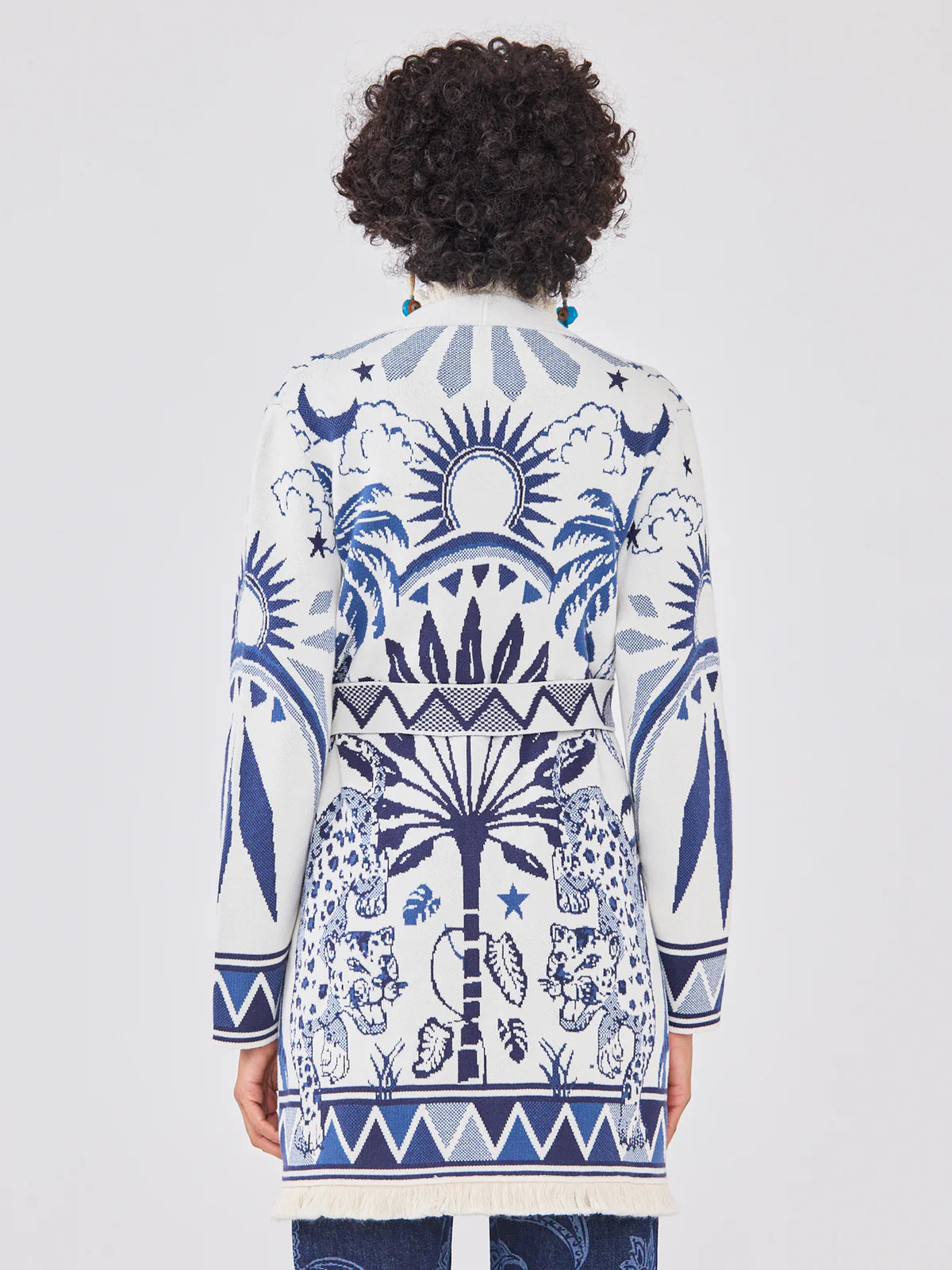 Hayley Menzies Magic Leopard Cardigan - Cream