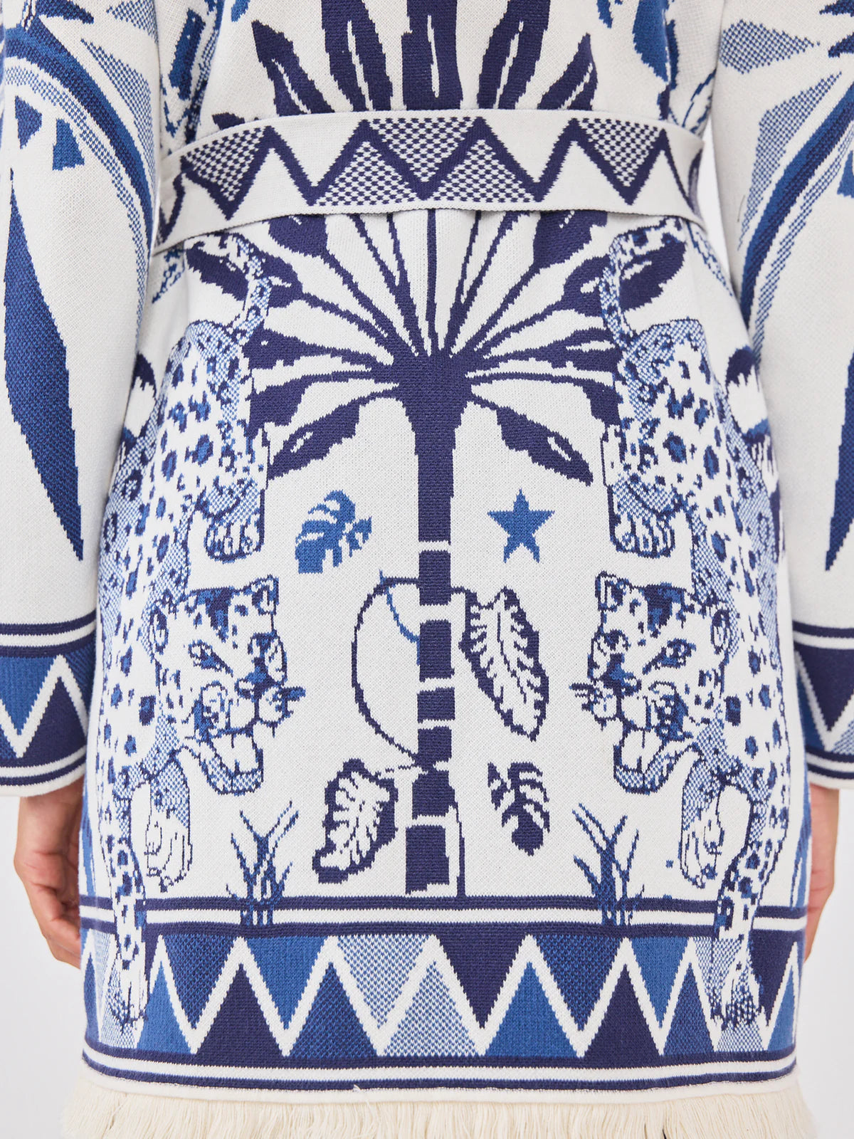 Hayley Menzies Magic Leopard Cardigan - Cream