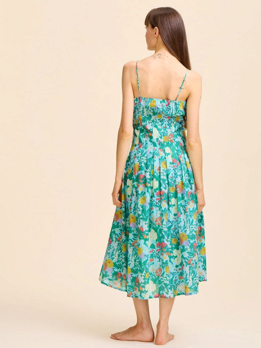 Mille Tully Dress - Swedish Gardens