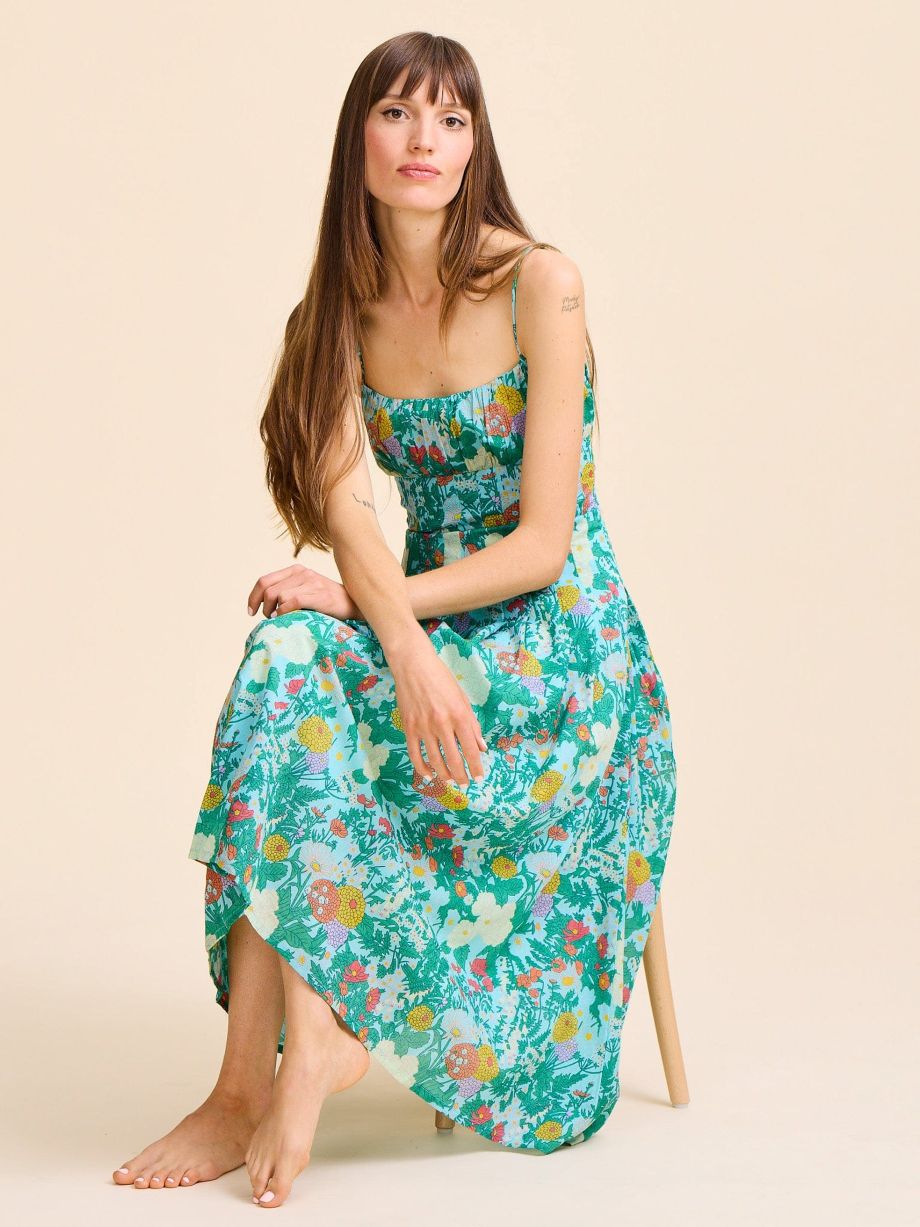Mille Tully Dress - Swedish Gardens