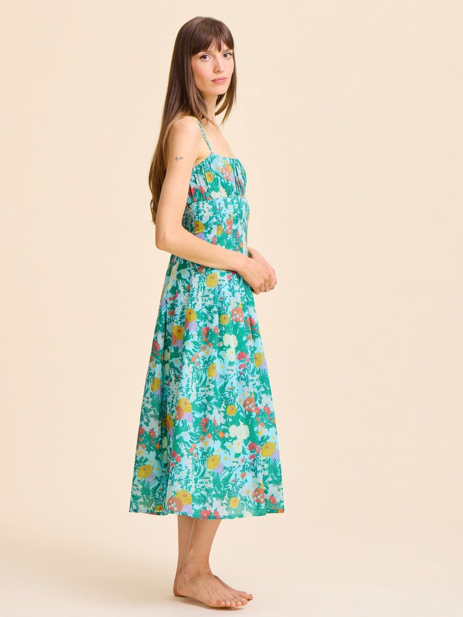 Mille Tully Dress - Swedish Gardens