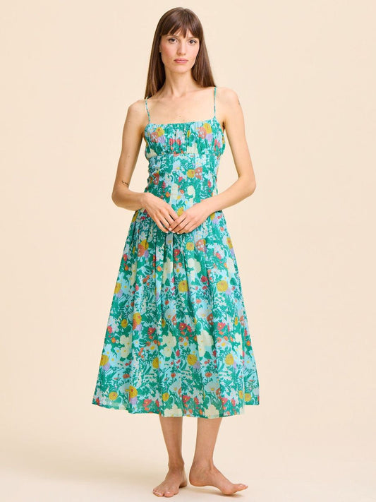 Mille Tully Dress - Swedish Gardens