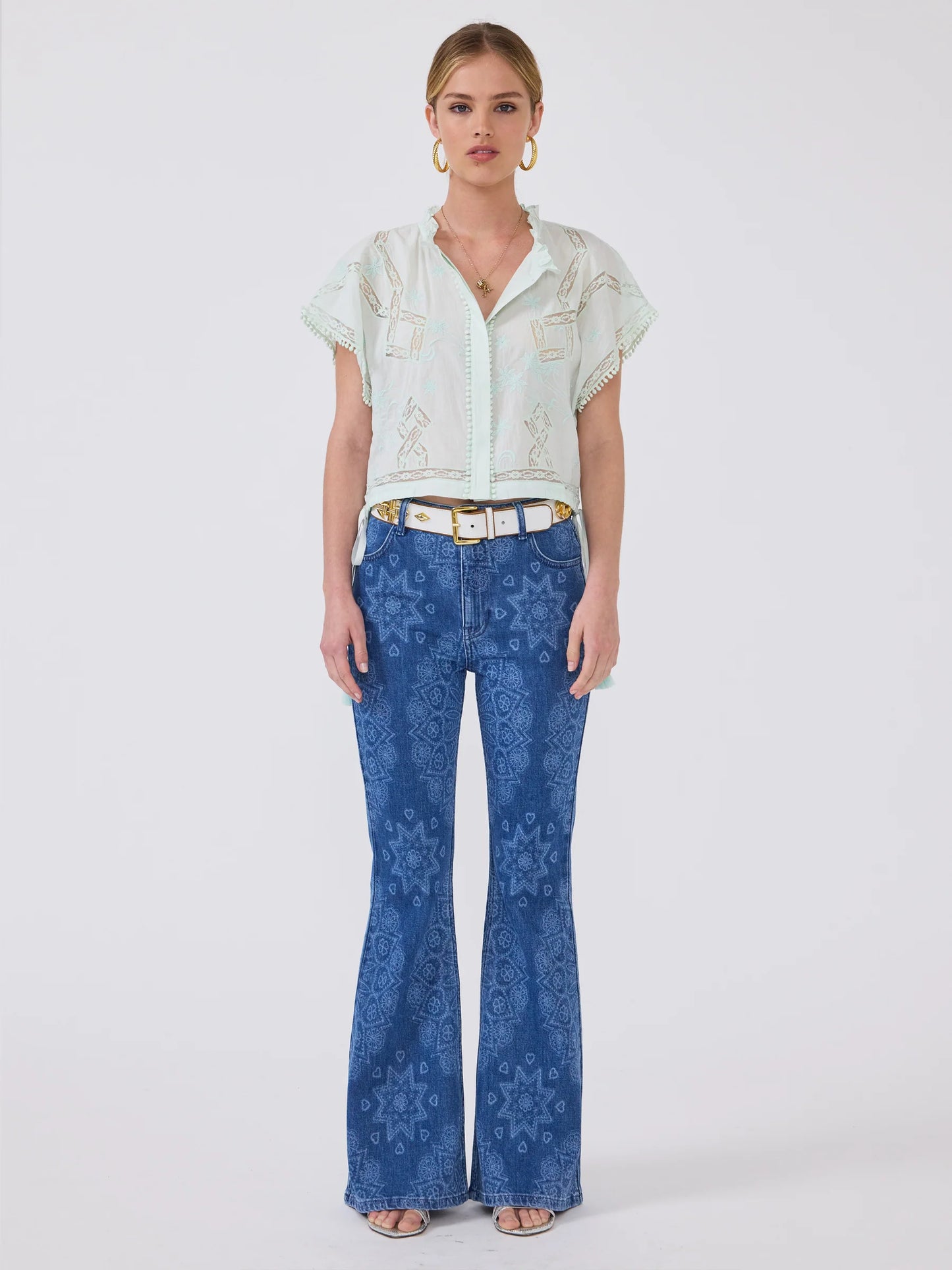 Hayley Menzies Grace Top - Mint