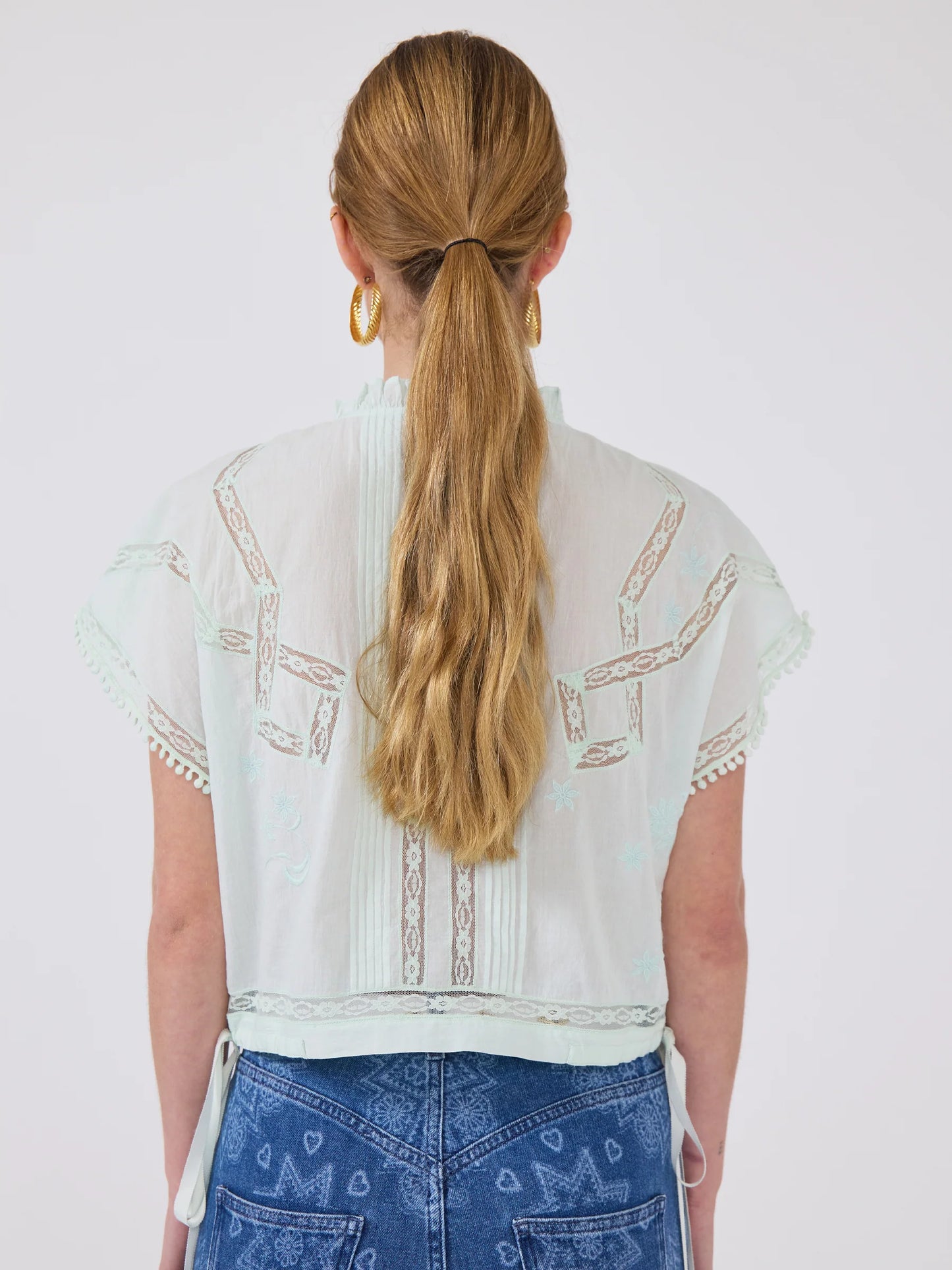 Hayley Menzies Grace Top - Mint