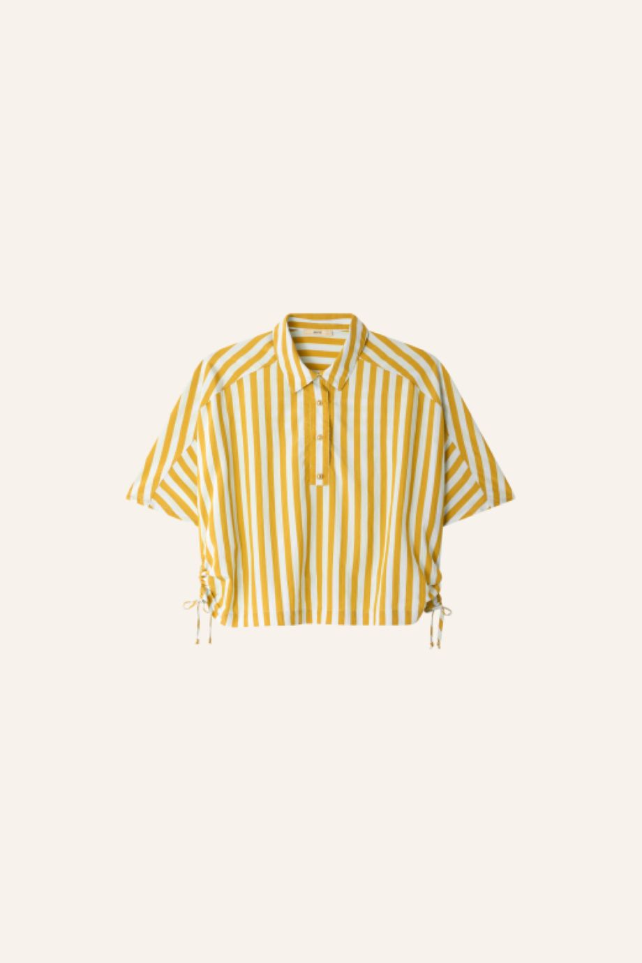 Sessun Lido Short Sleeve Blouse - Lagune