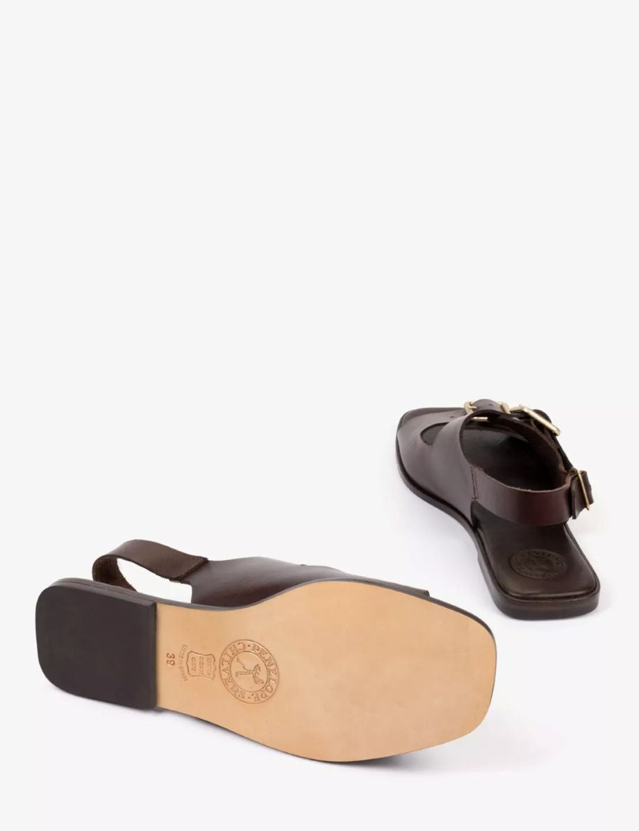 Penelope Chilvers Portobello Sandal - BItter Chocolate