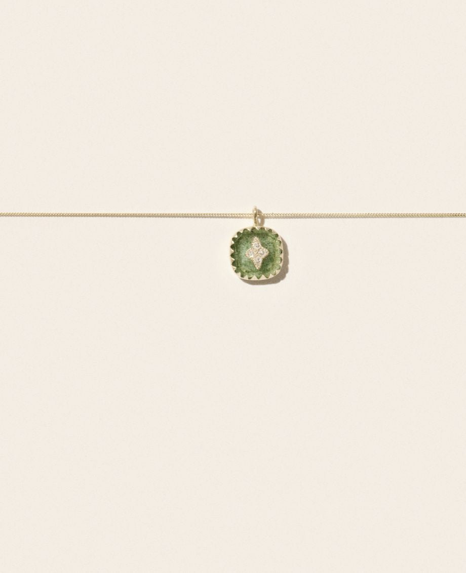 Pascale Monvoisin Pierrot Necklace - Aventurine Quartz