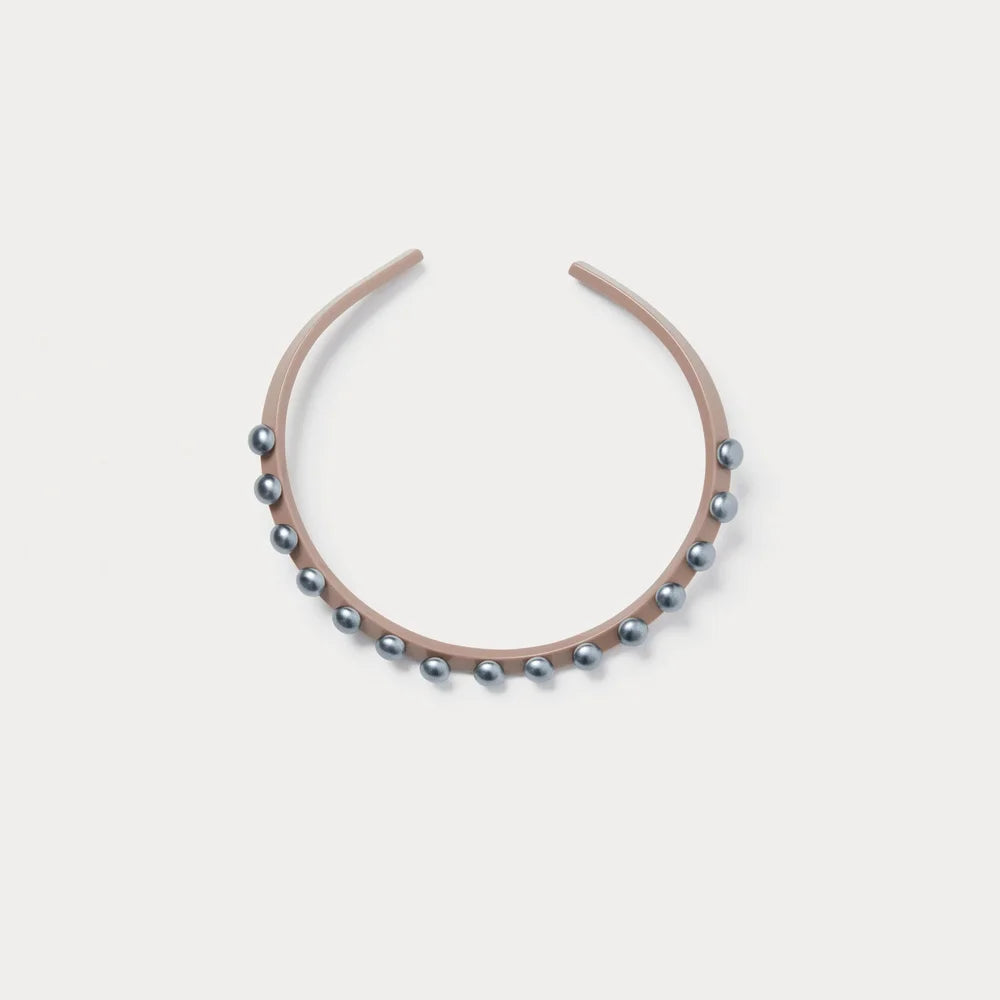 Rachel Comey Priori Pearl Choker - Tapanade