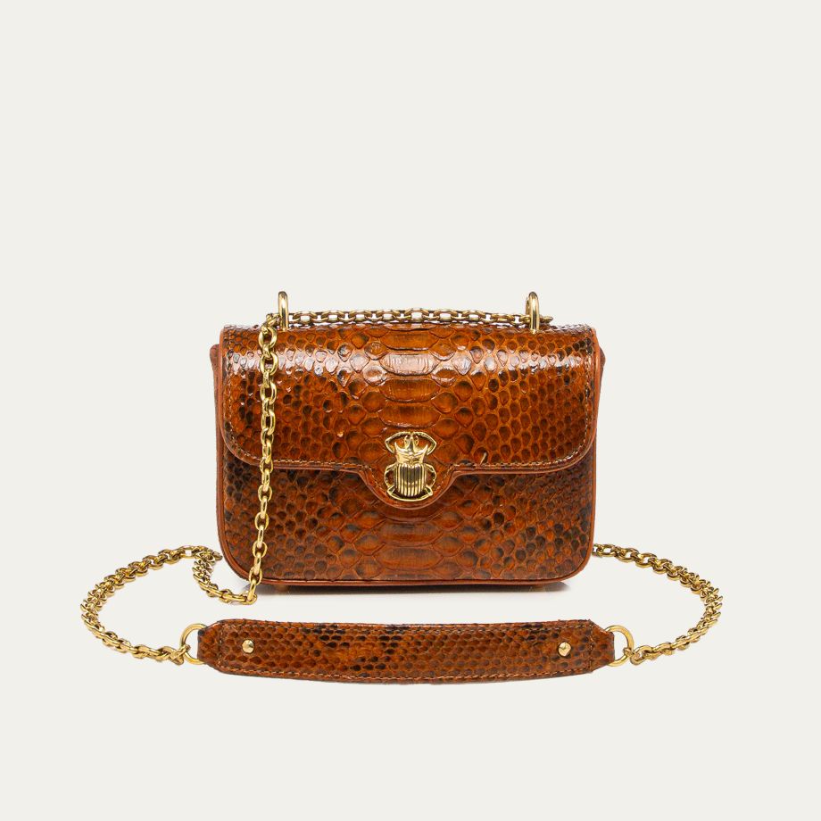 Claris Voirot Mini Ava Crossbody Bag - Moka