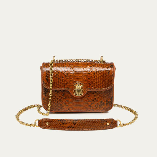 Claris Virot Mini Ava Crossbody Bag - Moka