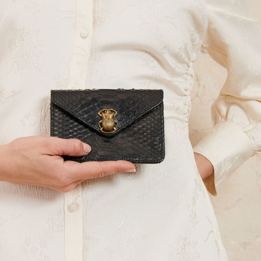 Claris Virot Alex Card Holder - Black