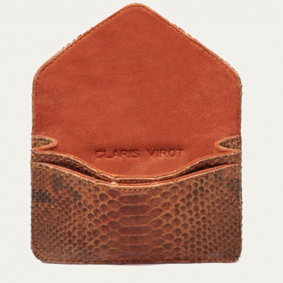 Claris Voirot Alex Card Holder - Moka