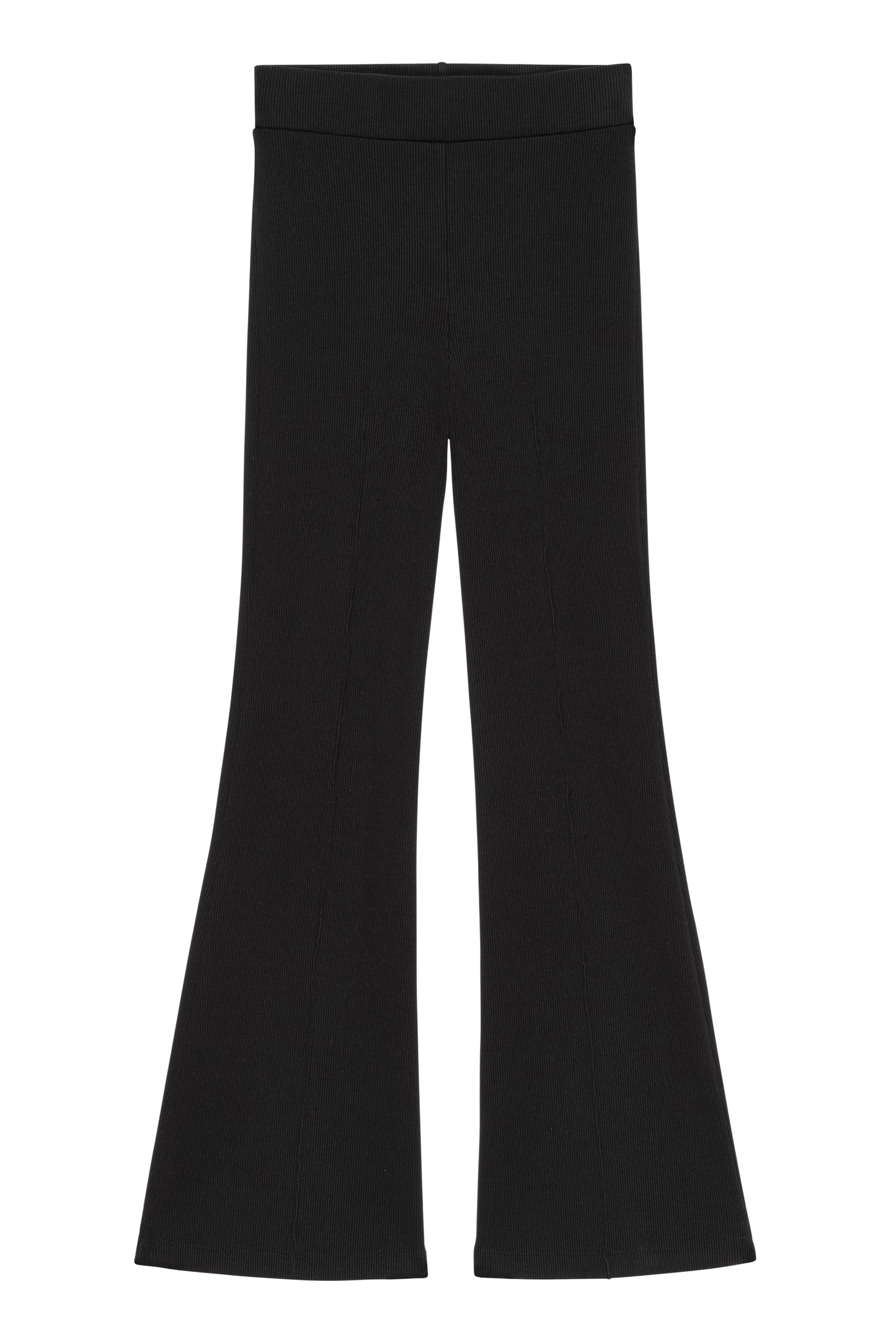 Donni Rib Kick Flare Pant - Jet