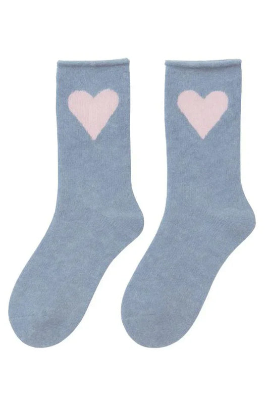 Hansel from Basel Love Cashmere Crew - Denim