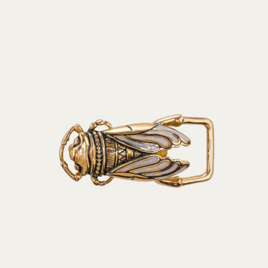 Claris Virot Baby Cicada Buckle - Gold