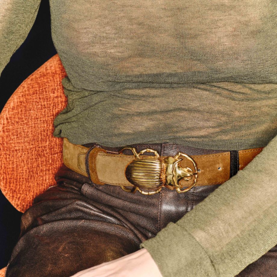 Claris Voirot Belt - Tobacco